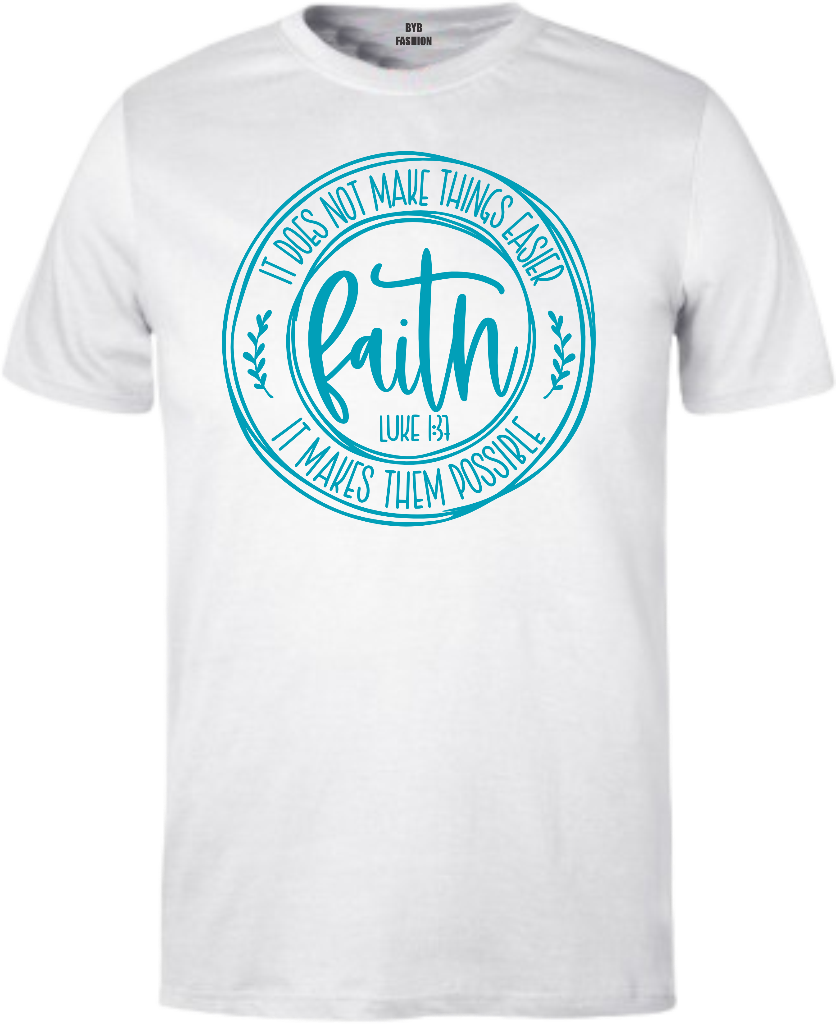 Faith It Does Not 145gsm Kids T-Shirt