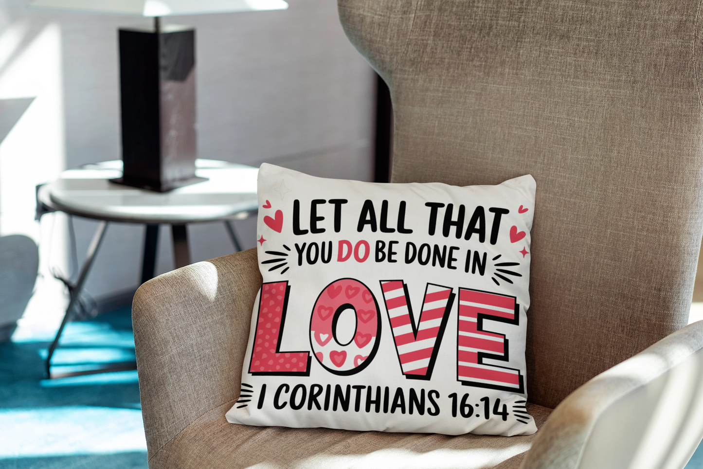 Let All That You Do Scatter Cushion