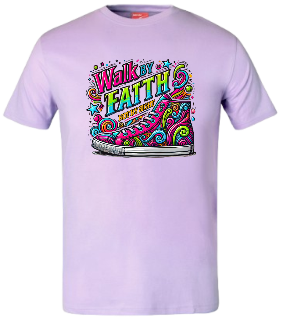 Walk By Faith Adult Classic T-Shirt