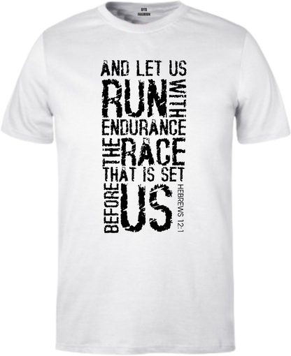 And Let Us Run  With Endurance 145gsm Kids T-Shirt