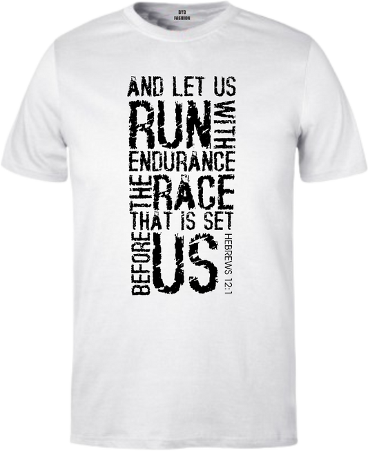 And Let Us Run  With Endurance 145gsm Kids T-Shirt