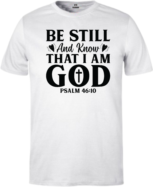 Be Still And Know 145gsm Kids T-Shirt