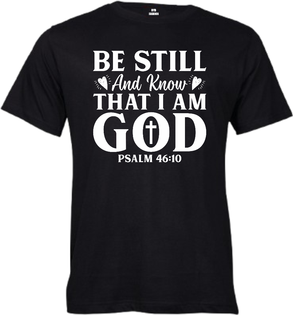 Be Still And Know 145gsm Kids T-Shirt