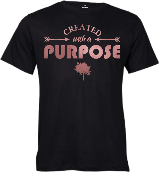 Created With Purpose 145gsm Kids T-Shirt
