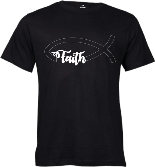 Faith Fish 145gsm Kids T-Shirt