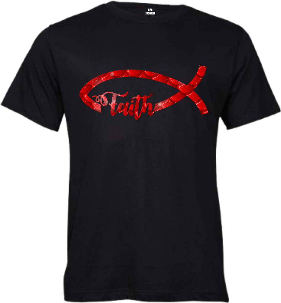 Faith Fish 145gsm Kids T-Shirt