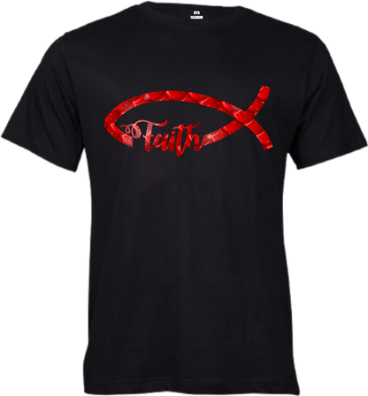 Faith Fish 145gsm Kids T-Shirt