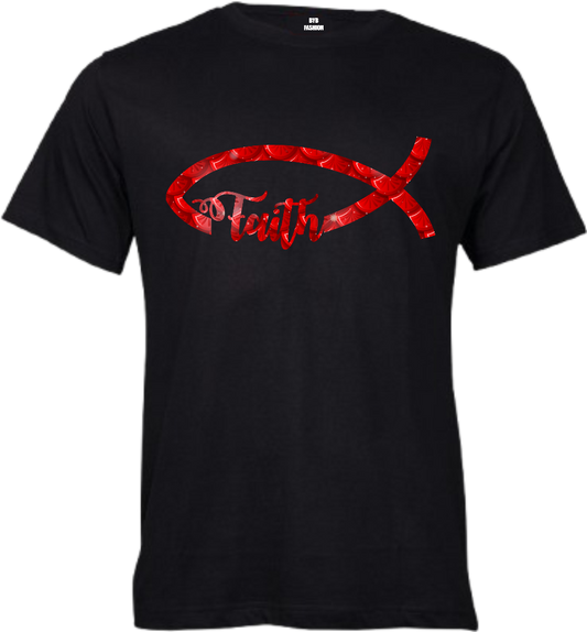 Faith Fish 145gsm Kids T-Shirt