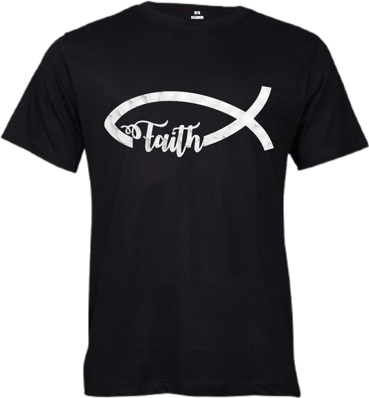 Faith Fish 145gsm Kids T-Shirt