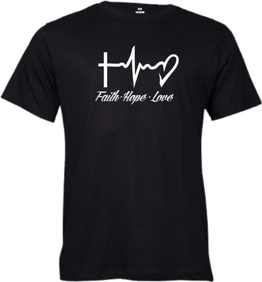 Faith, Hope & Love 145gsm Kids T-Shirt