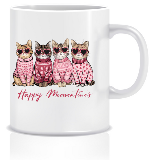 Happy Meowentine's Mug