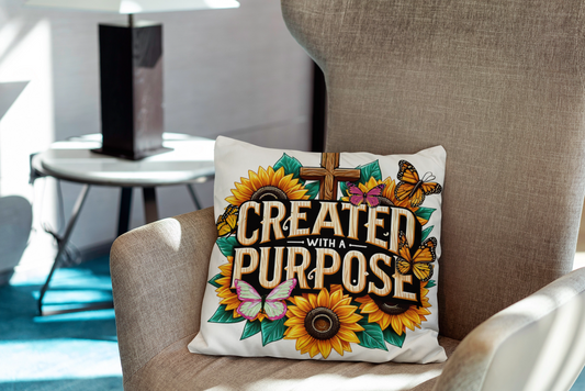Created With A Purpose Scatter Cushion