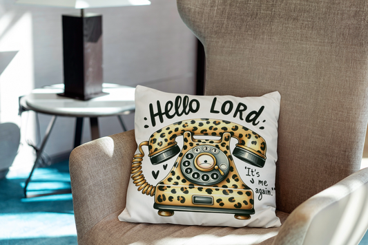 Hello Lord Scatter Cushion