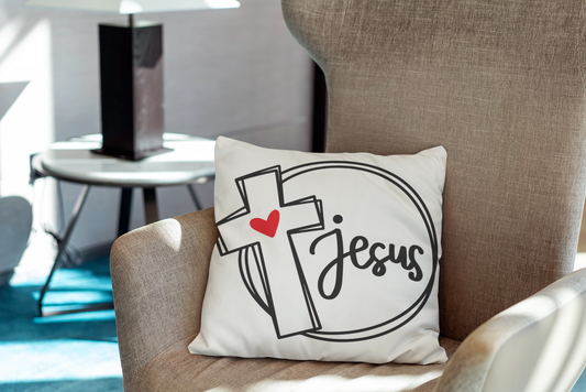 Jesus The Way, The Truth Scatter Cushion