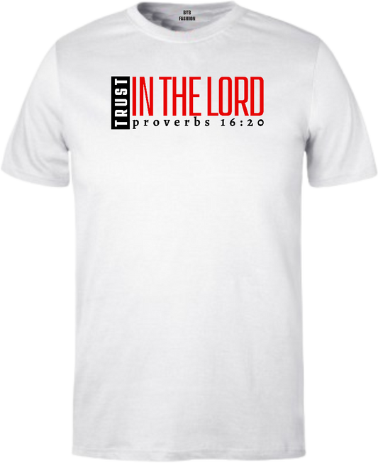 Trust In The Lord With Verse 160gsm Adult T-Shirt