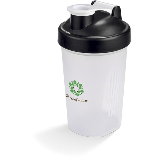 Shake and Burn Plastic Protein Shaker - 400ml
